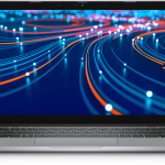 نمای روبهرو صفحه لمسی 13.3 اینچ Full HD لپ تاپ دل 5320 2-in-1
