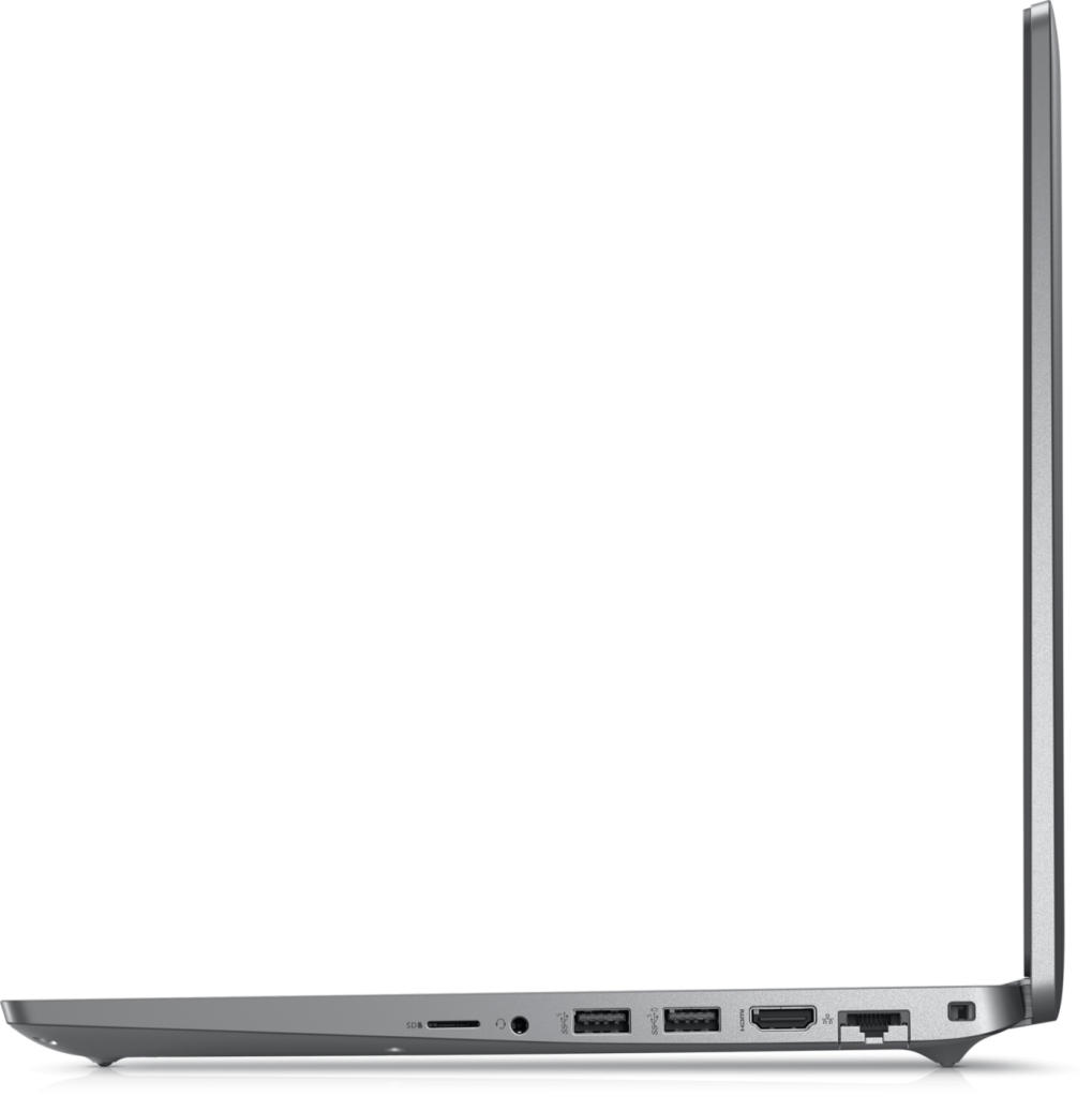 پورتهای کناری لپ تاپ دل 5530 شامل HDMI، USB و پورت شبکه